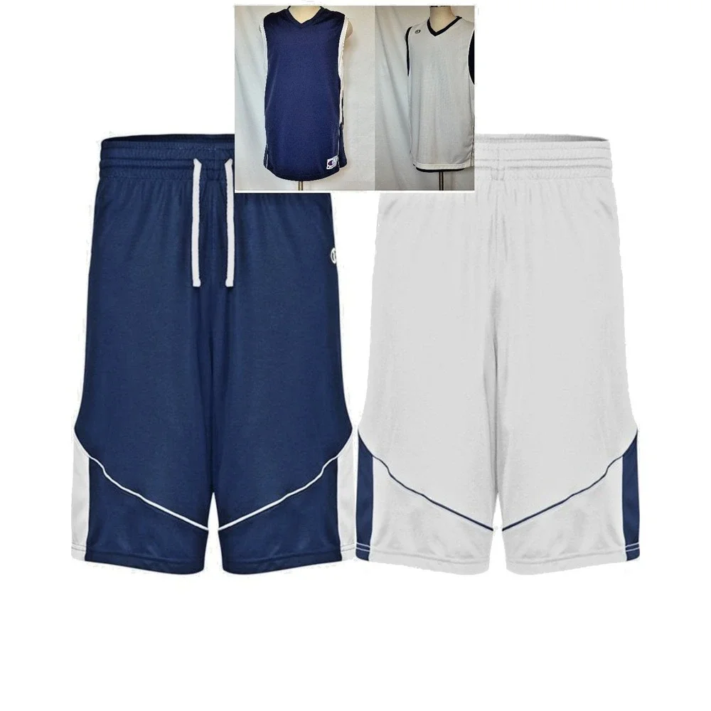 Champion Reversible Matching Basketball Game‎ shorts & tank Size Large